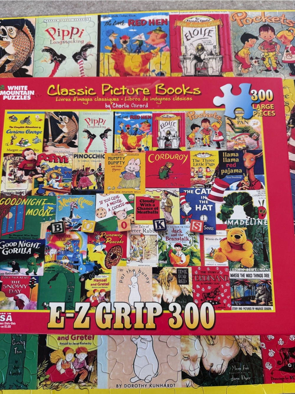 White Mountain Classic picture books EZ grip 300 piece puzzle